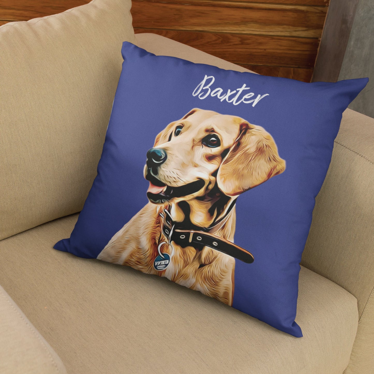 Custom Pet Pillow with Your Pets Photo