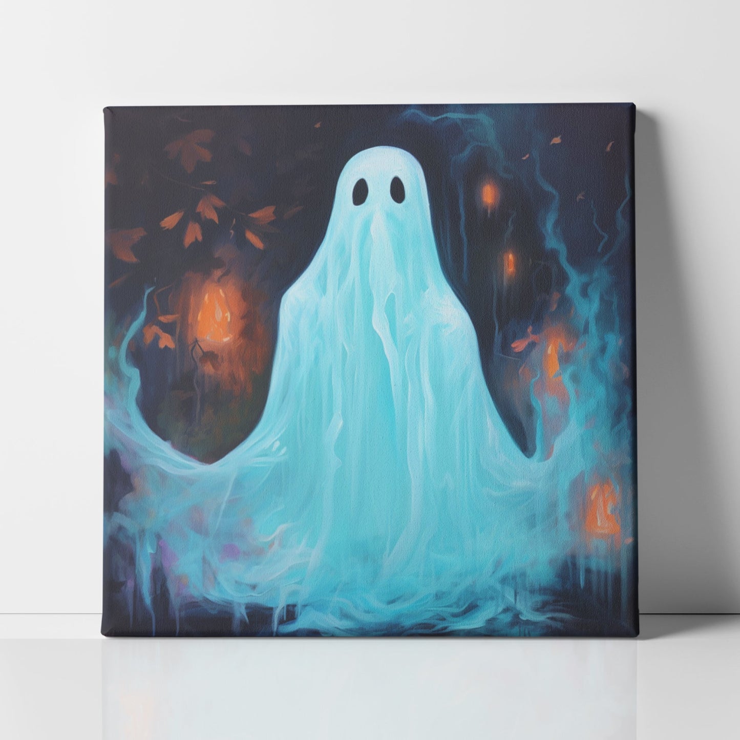 Ghost Halloween Wall Art