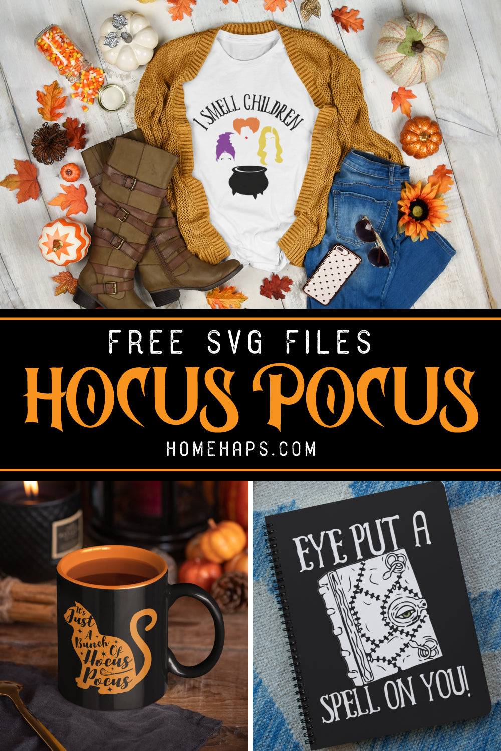 5 Hocus Pocus SVG Files