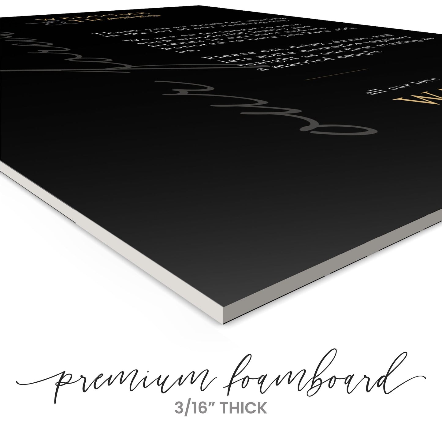 Wedding Reception Welcome Sign, Wedding Welcome Sign, Party Decorations, Reception Poster, Wedding Decor, Rehearsal, Thank You For Coming