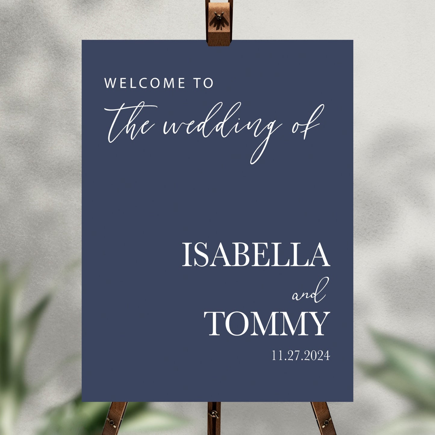 Personalized Wedding Welcome Sign, Fall Wedding, Autumn Wedding Welcome Sign, Summer Wedding Decor, Wedding Rehearsal, Party Decorations