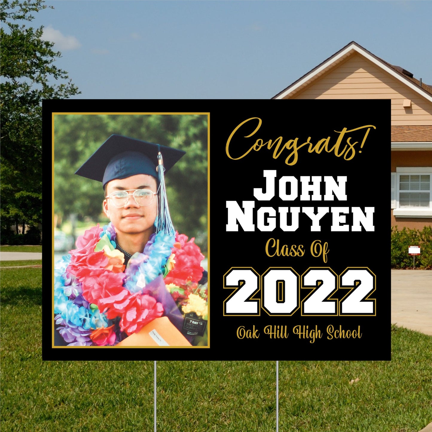 Graduation Yard Sign