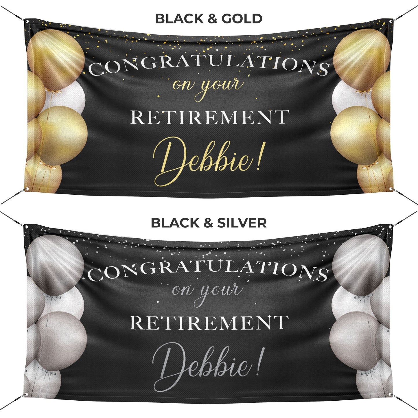 Congrats Retirement Banner
