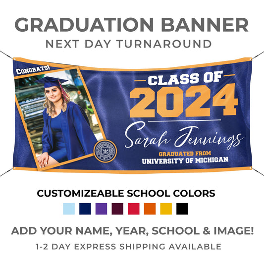 Grad Banners & Gifts - Personalized Graduation Banner