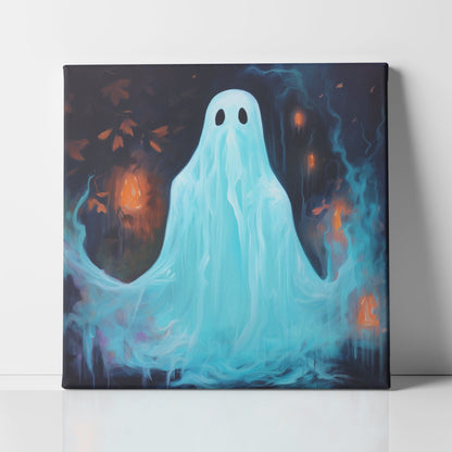 Ghost Halloween Wall Art