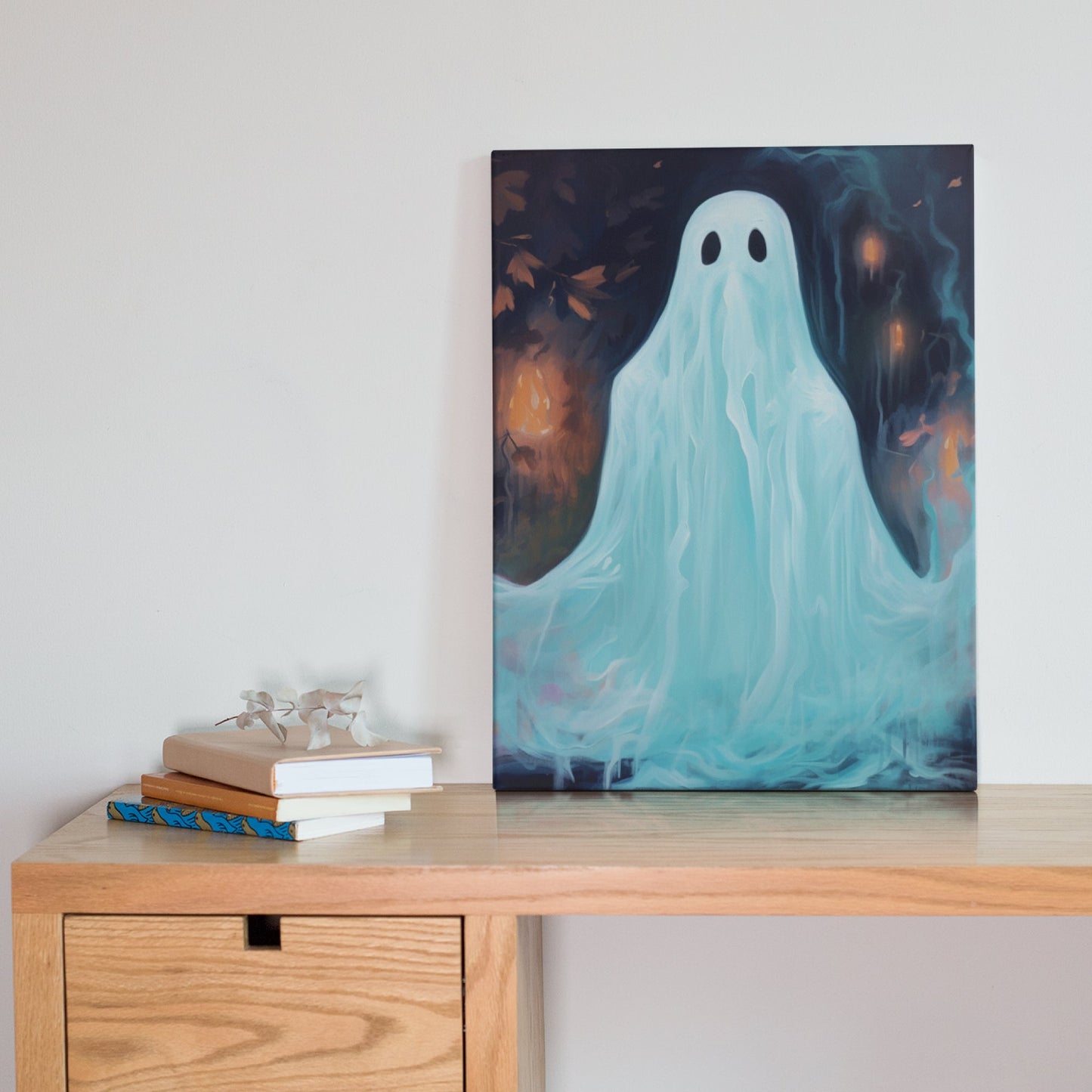 Ghost Halloween Wall Art