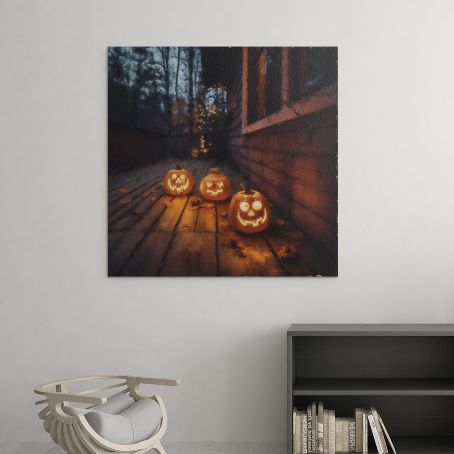 Jack O Lanterns Halloween Wall Art