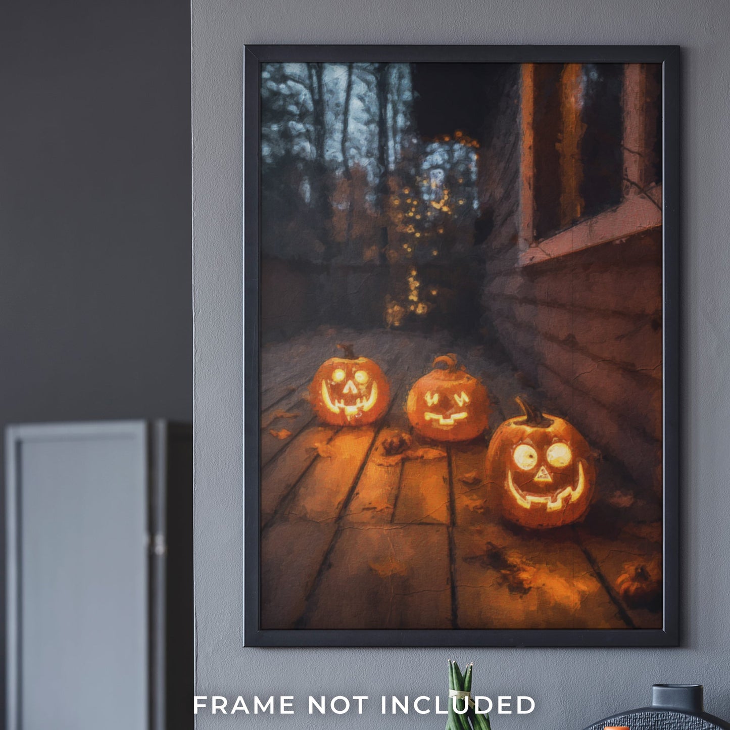 Jack O Lanterns Halloween Wall Art