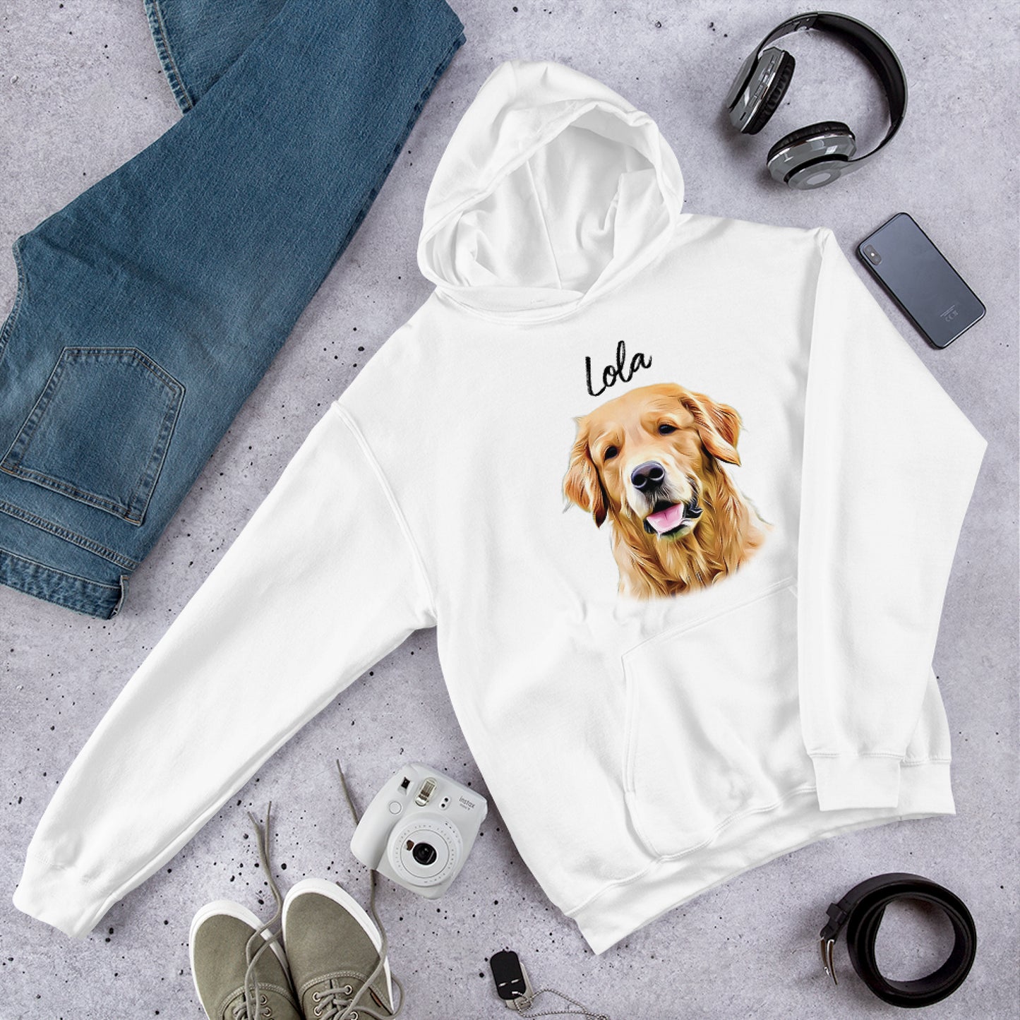 Custom Pet Sweatshirt - Pet Drawing Hoodie