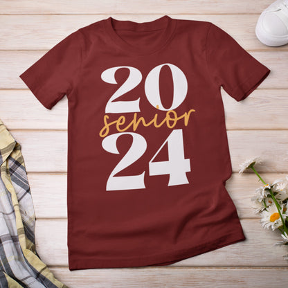 Apparel - Custom Senior Class Of 2024 Graduation Shirt