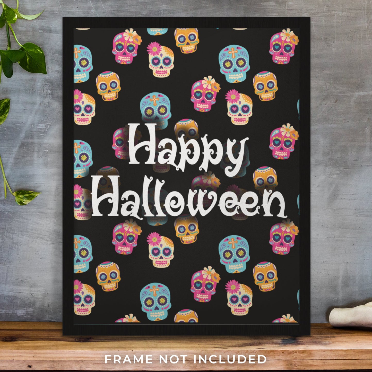 Day of the Dead Halloween Wall Art