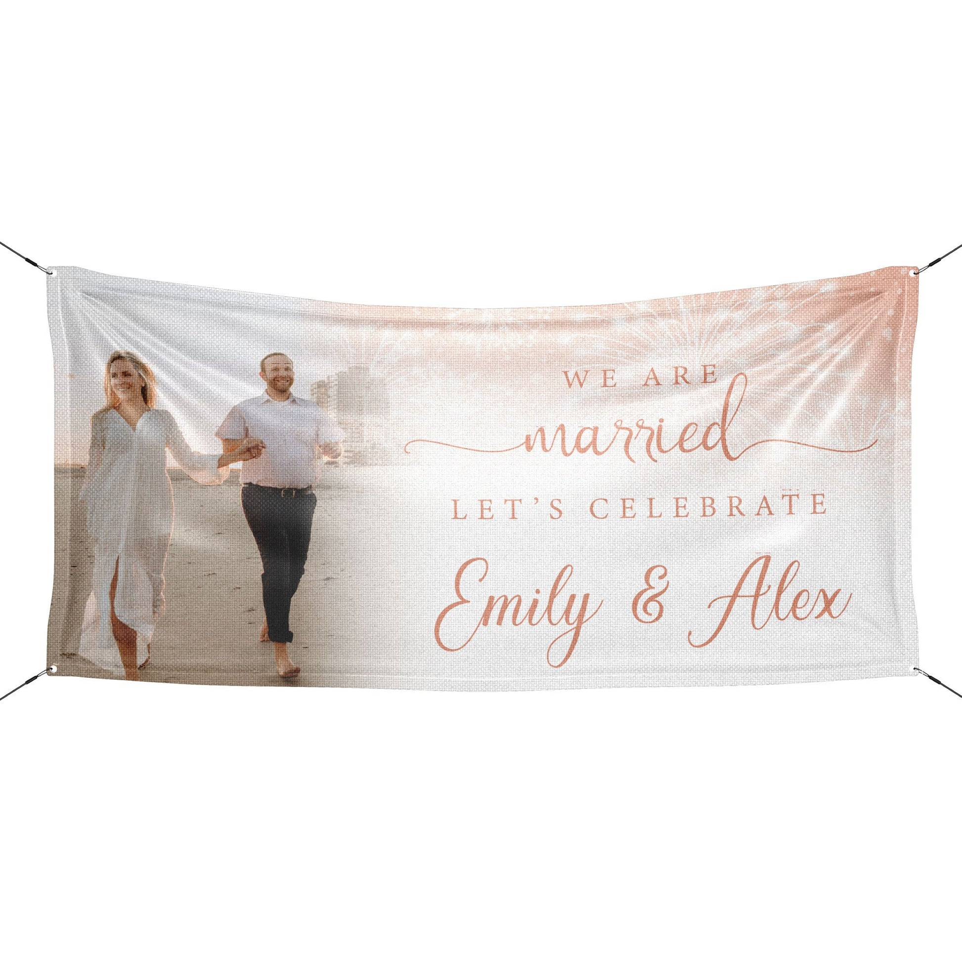 Personalized Wedding Banner, Wedding Sign, Party Decorations, Wedding Announcement, Wedding Decor, Wedding Welcome Sign, Wedding Rehearsal