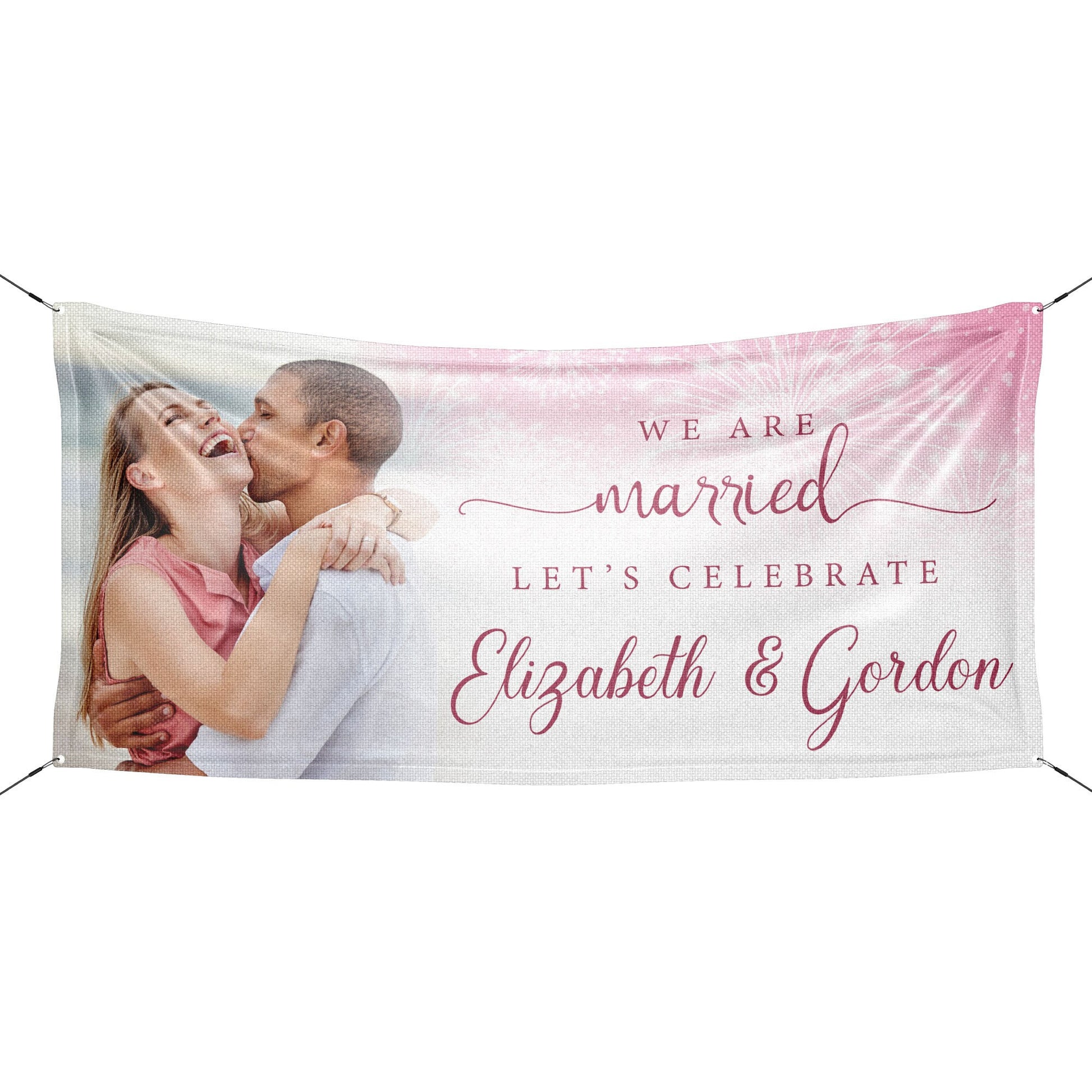 Personalized Wedding Banner, Wedding Sign, Party Decorations, Wedding Announcement, Wedding Decor, Wedding Welcome Sign, Wedding Rehearsal
