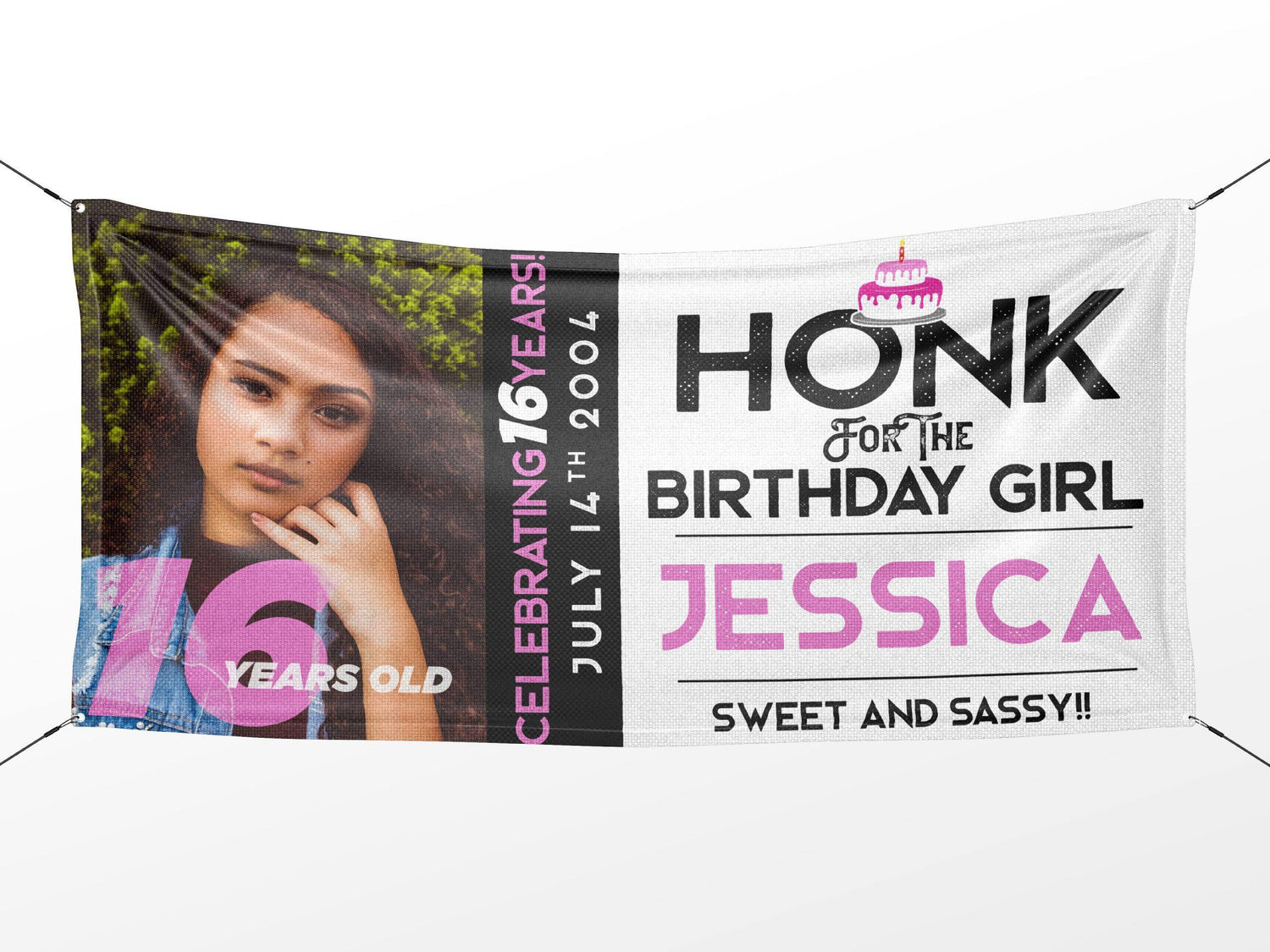 Honk for the Birthday Boy / Girl Personalized Birthday Banner - HomeHaps