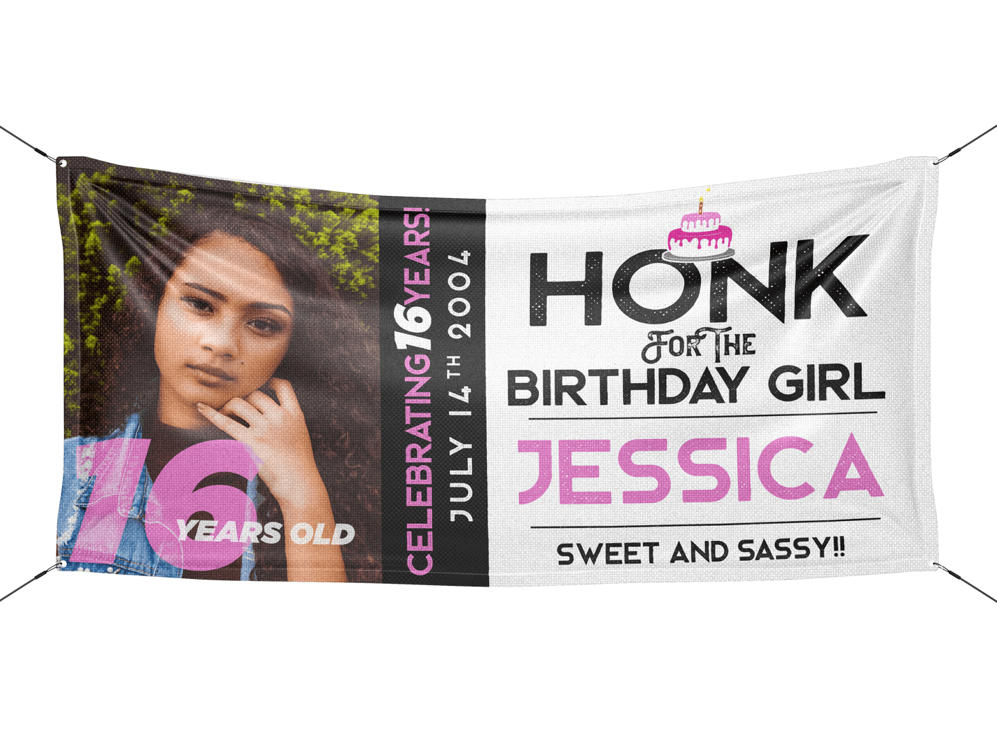 Honk for the Birthday Boy / Girl Personalized Birthday Banner - HomeHaps