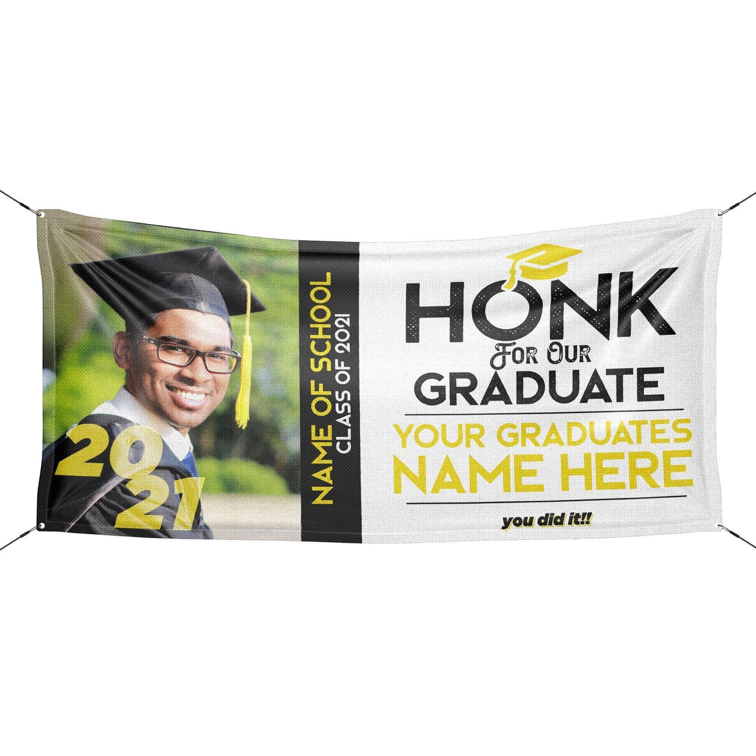 Personalized Honk Graduation Banner - HomeHaps