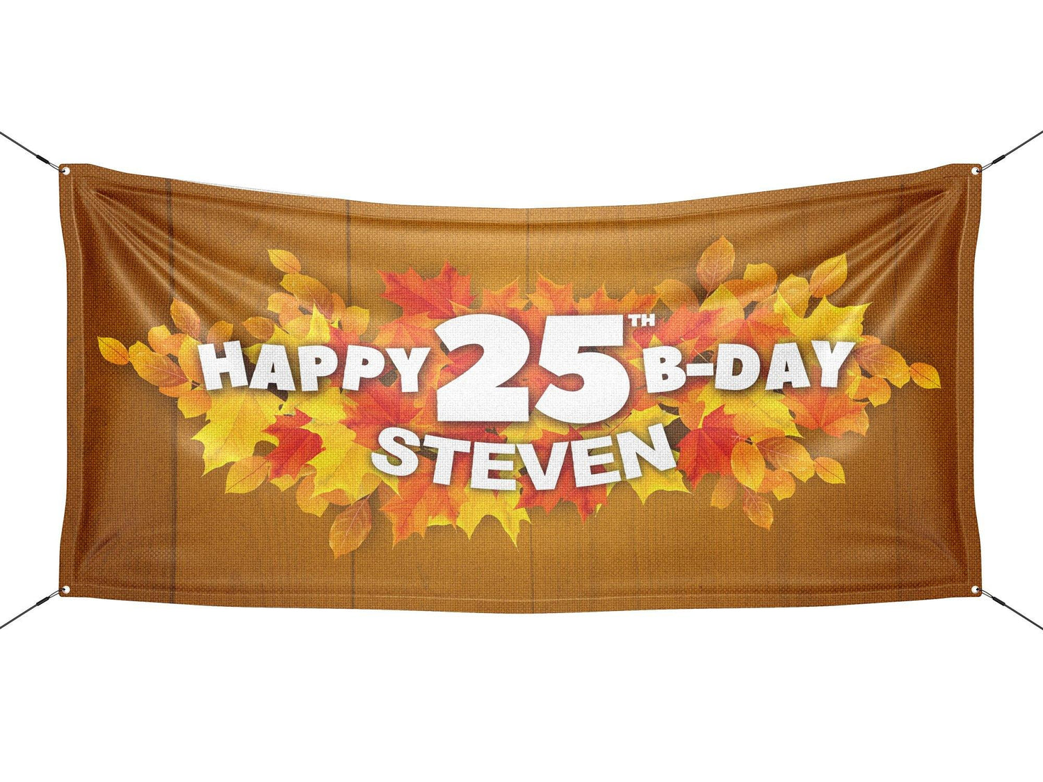 Harvest Theme Fall Birthday Banner - HomeHaps