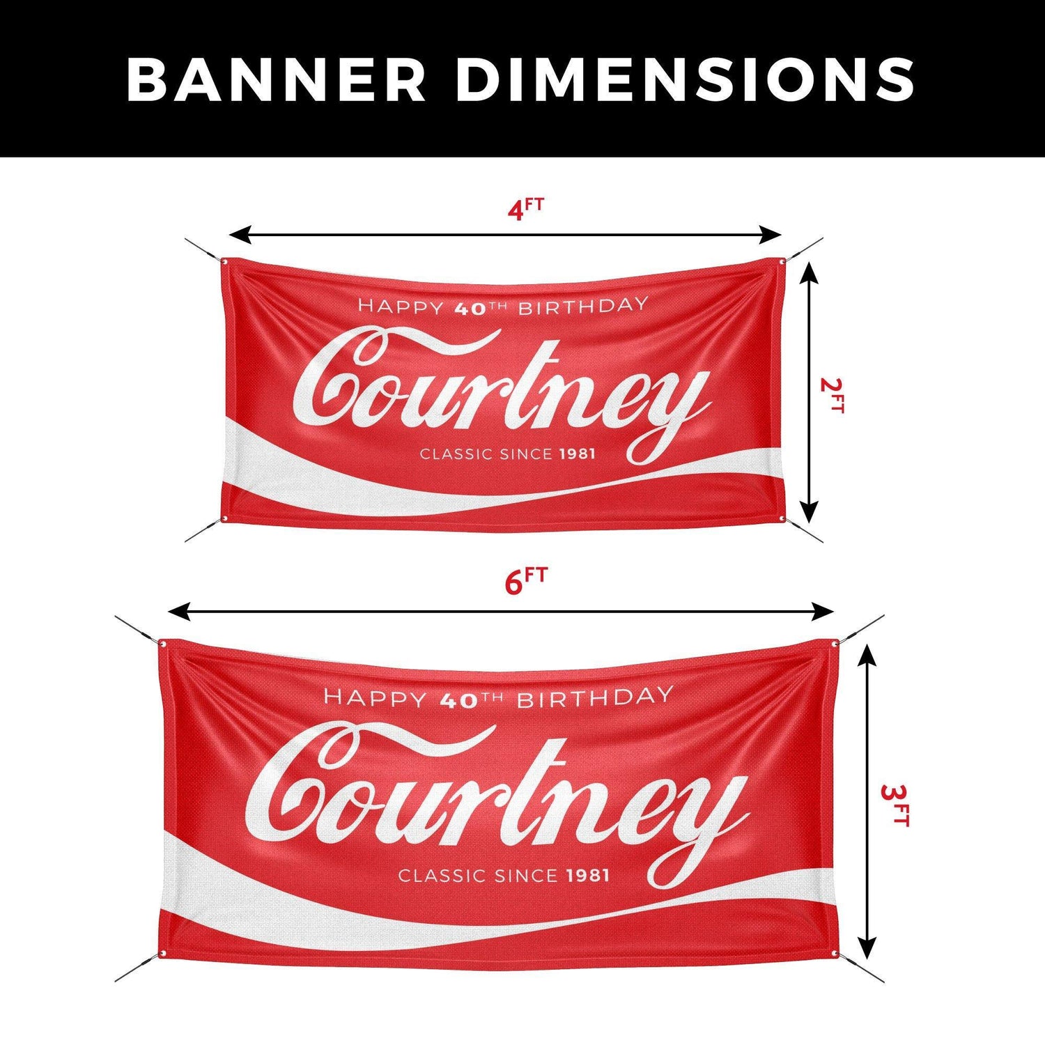 Soda Theme Birthday Banner - HomeHaps