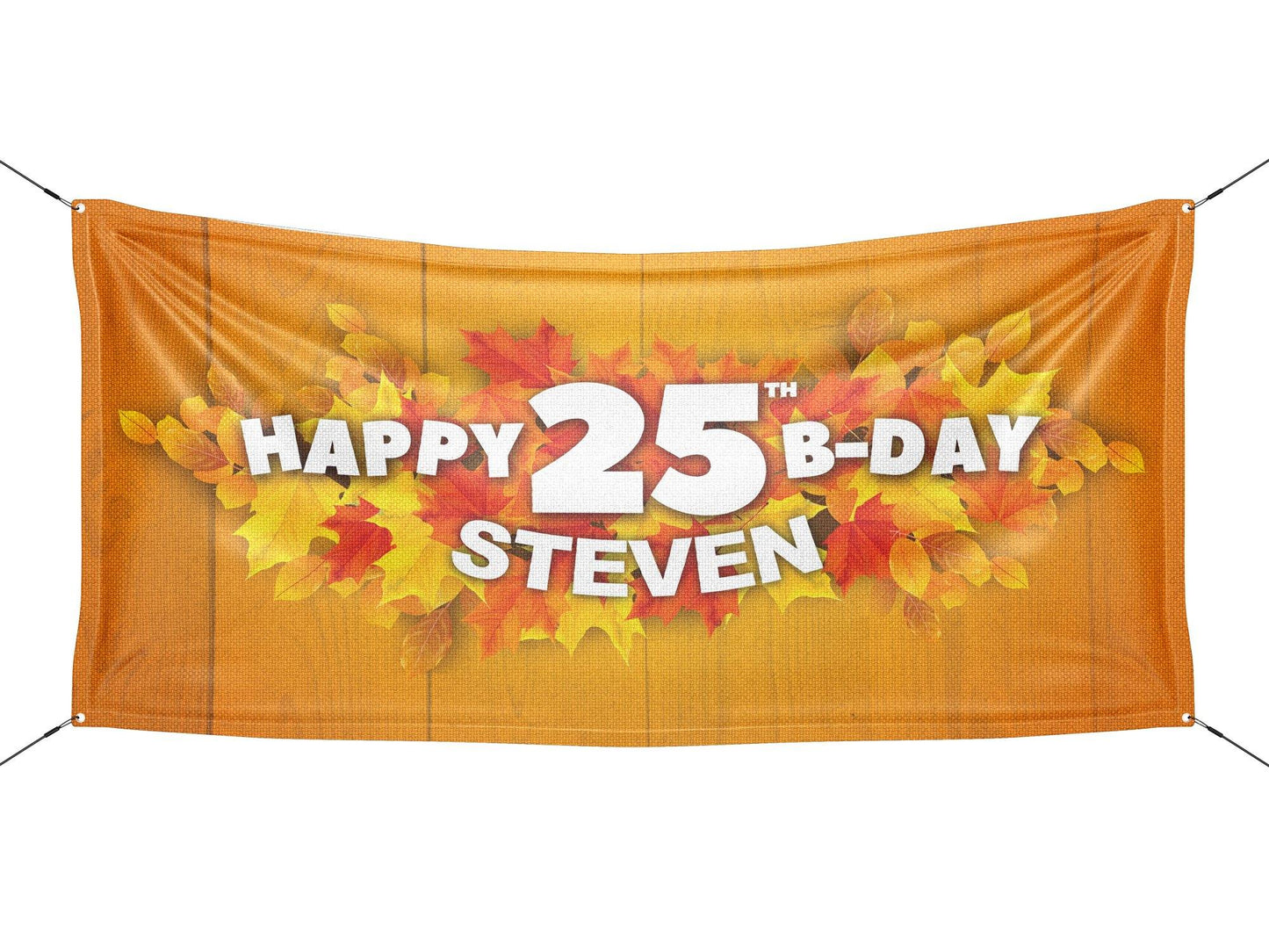 Harvest Theme Fall Birthday Banner - HomeHaps