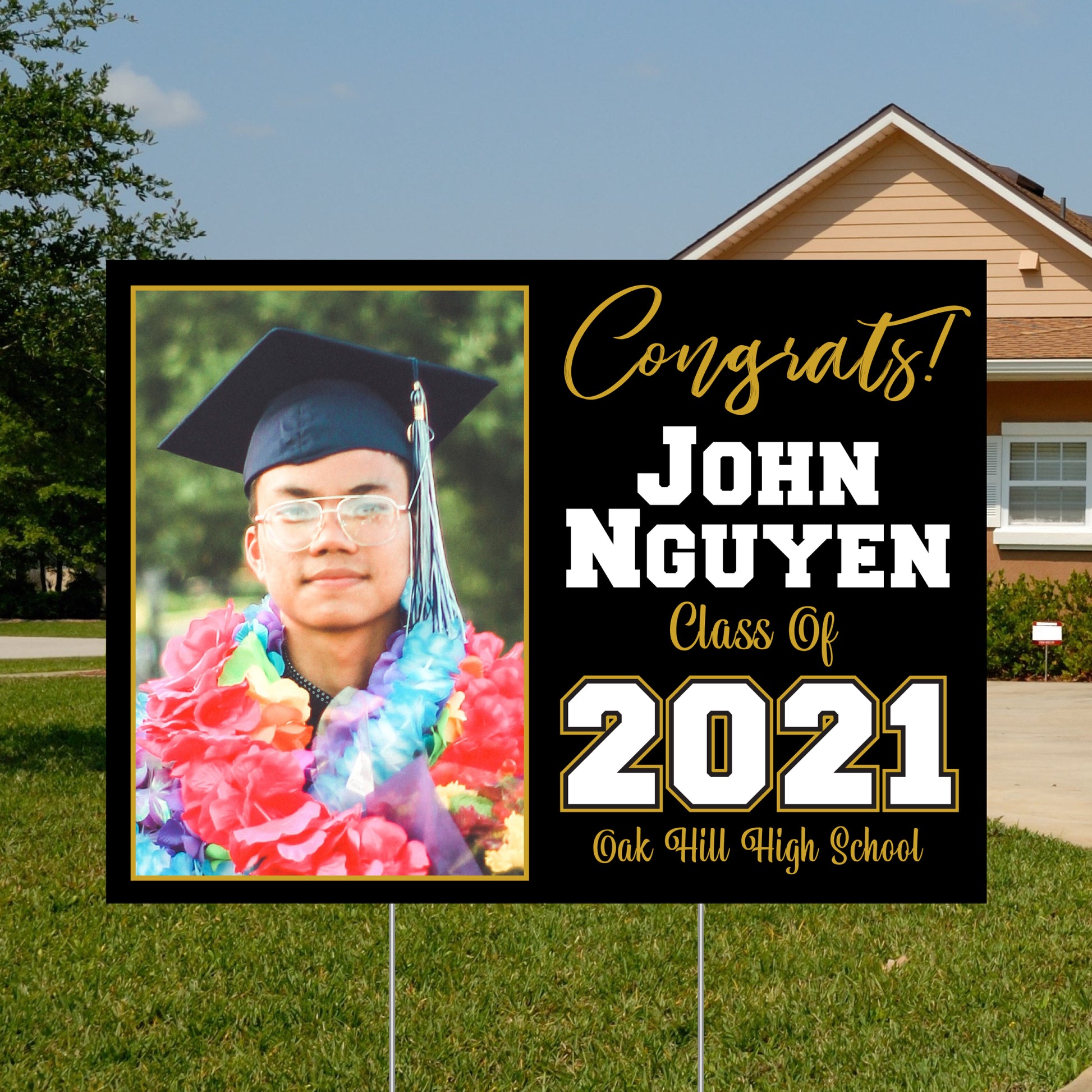 Graduation Yard Sign