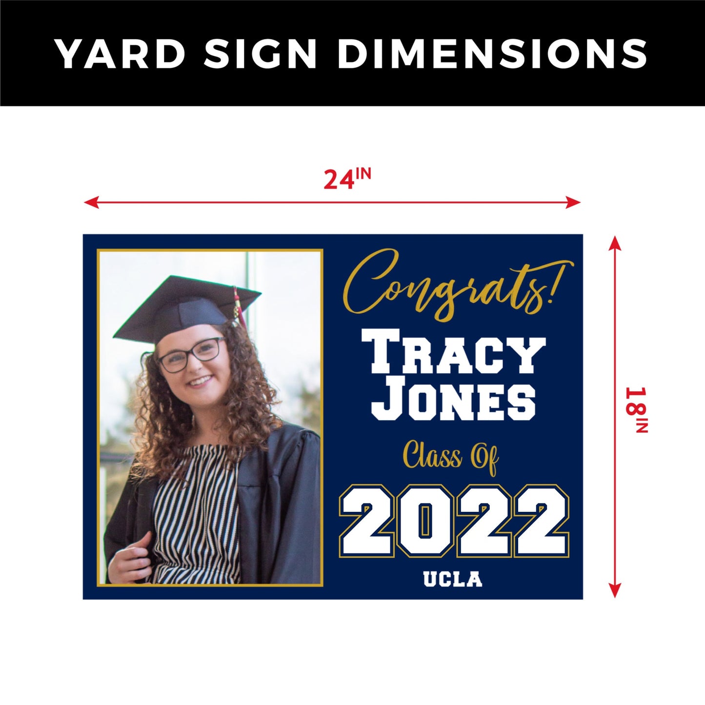 Graduation Yard Sign