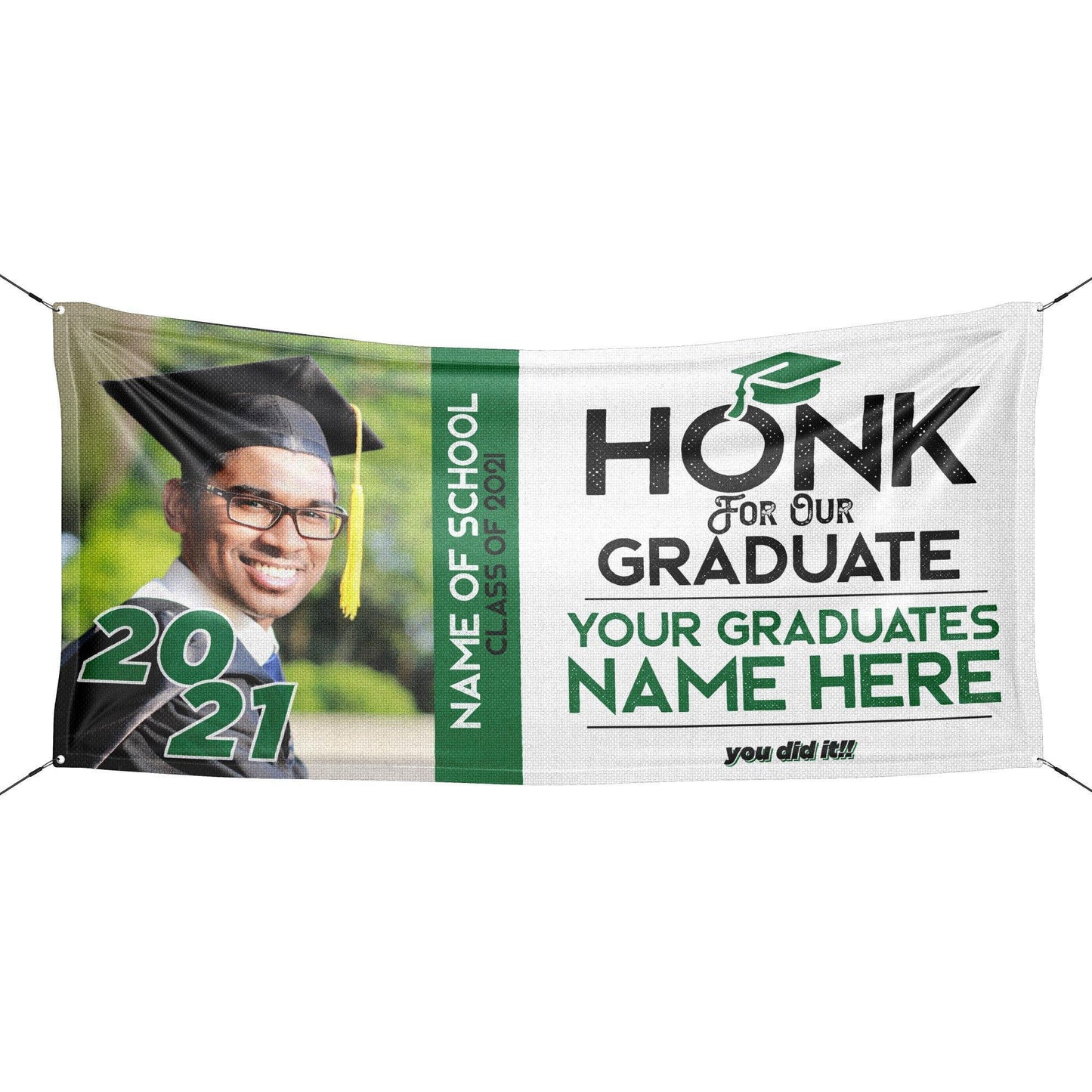 Personalized Honk Graduation Banner - HomeHaps