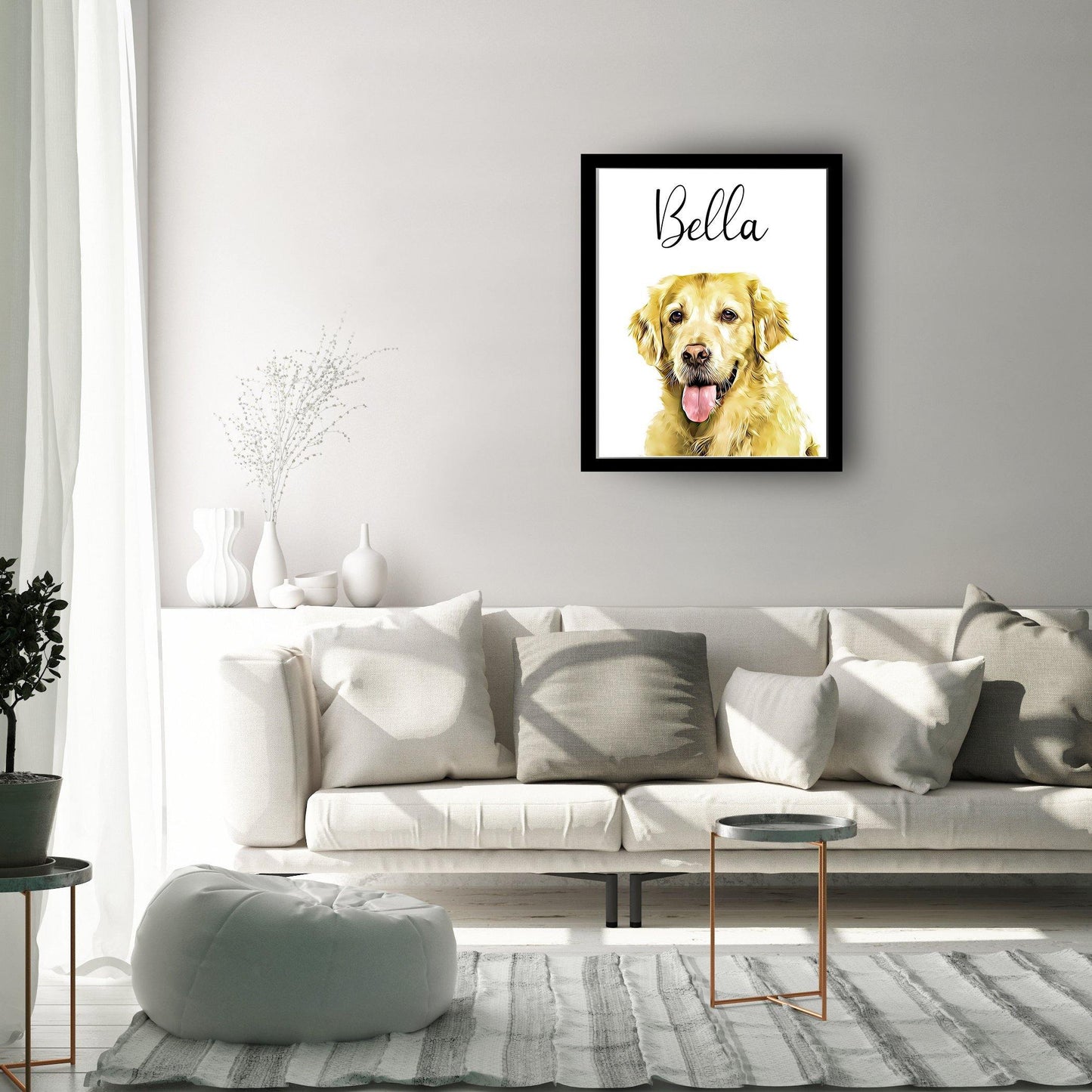 Custom Sketched Pet Portrait - HomeHaps