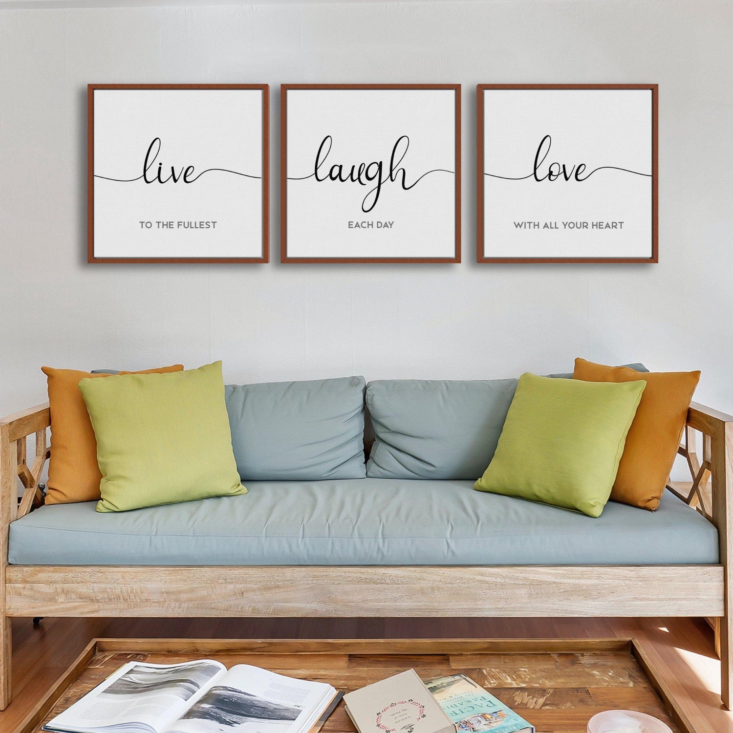 Live Laugh Love Wall Set - HomeHaps
