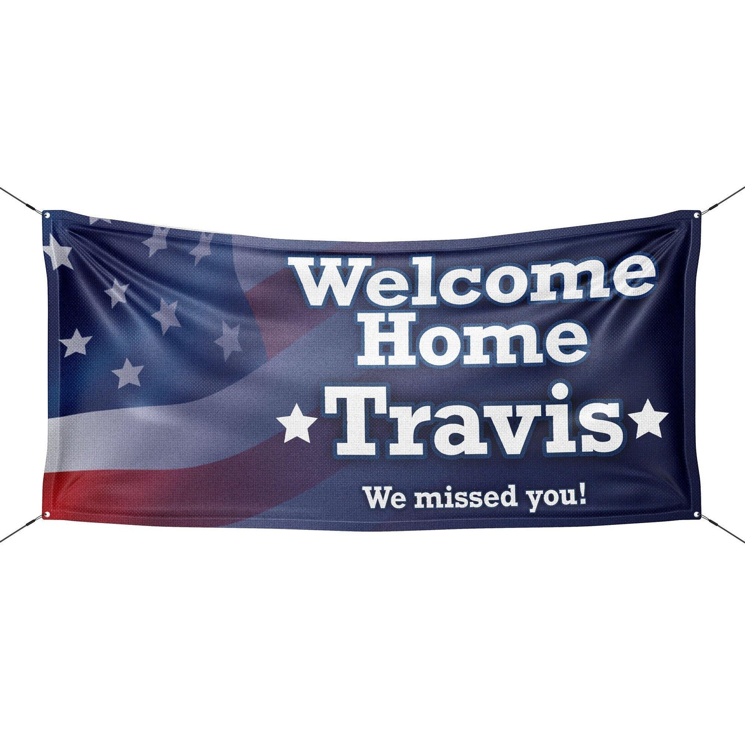 Welcome Home Veterans Banner - HomeHaps