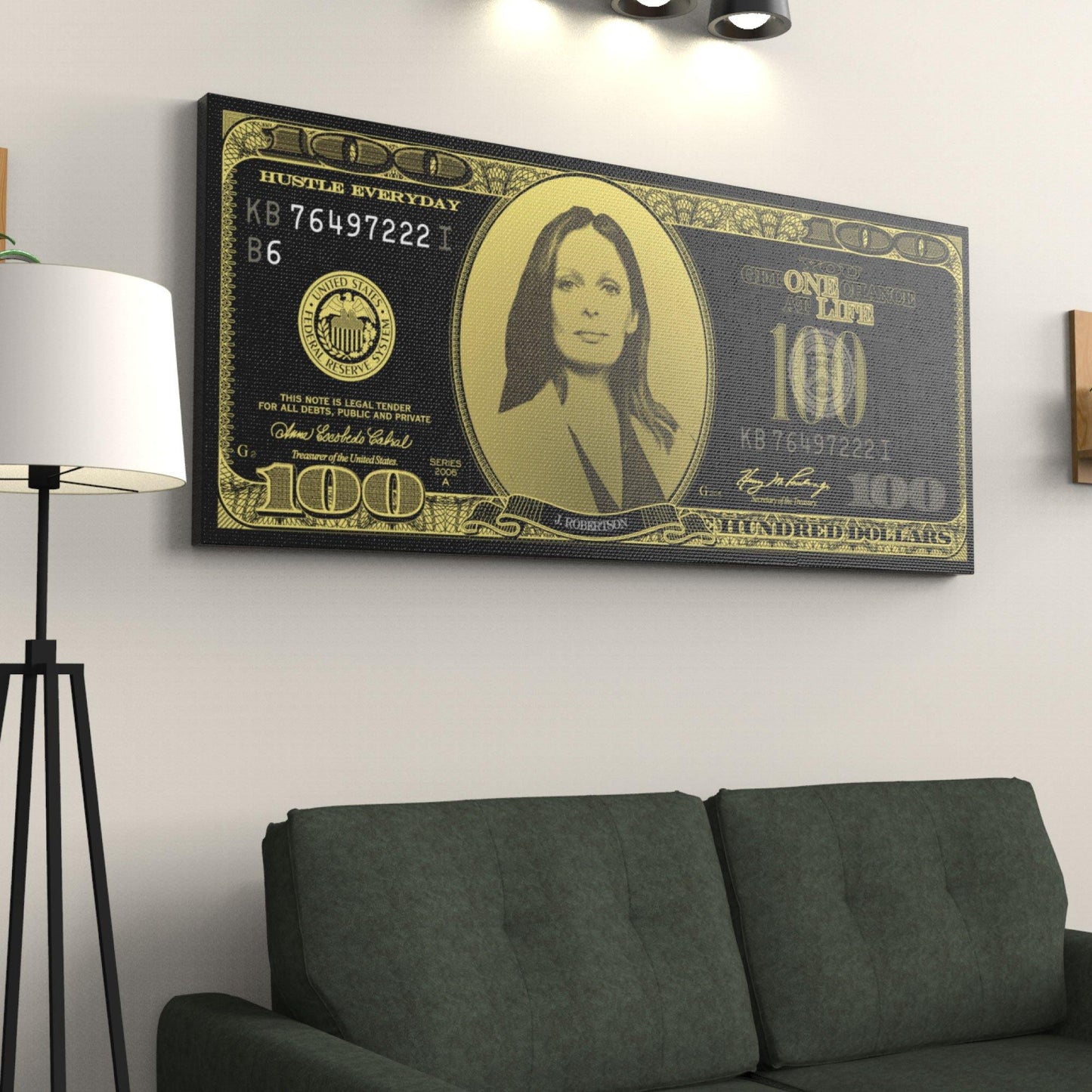 Custom Money Canvas - HomeHaps