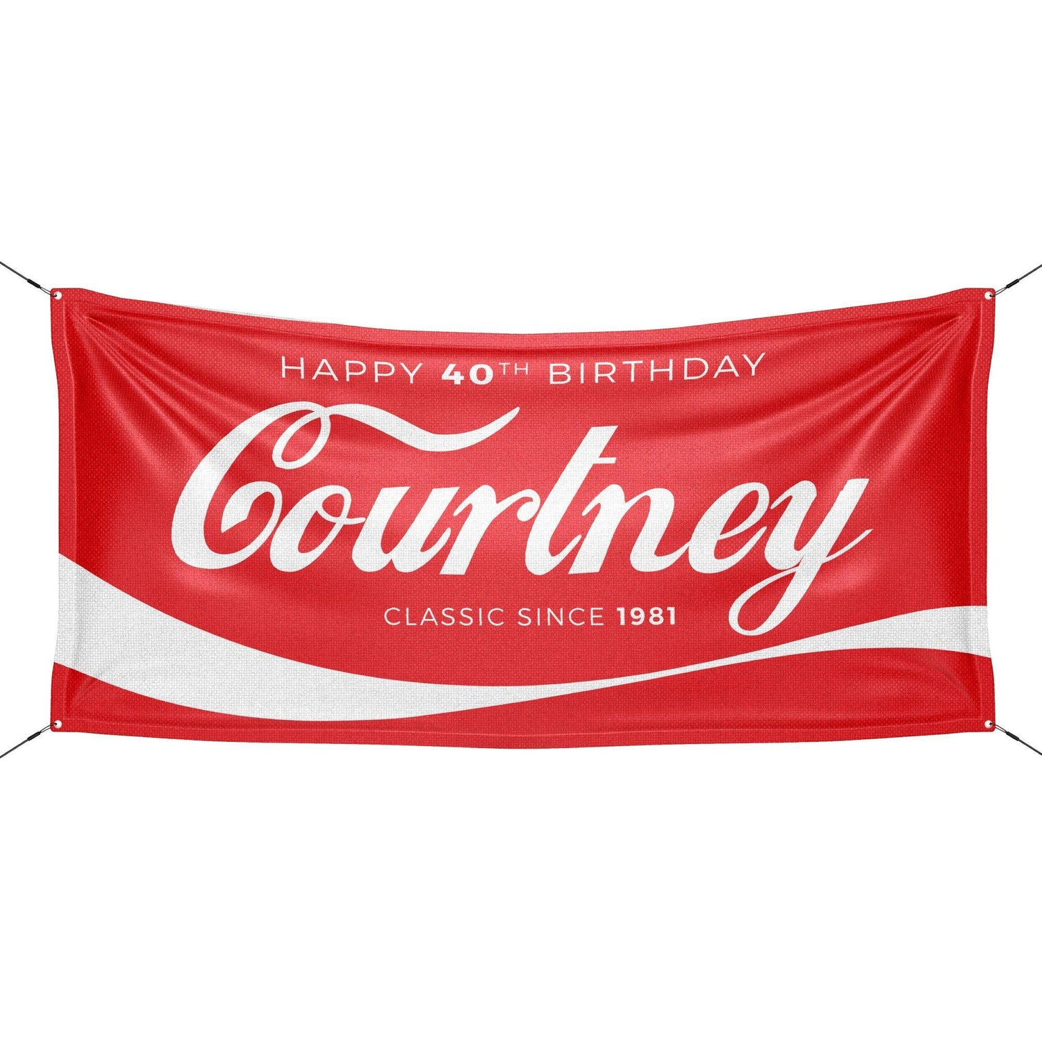 Soda Theme Birthday Banner - HomeHaps