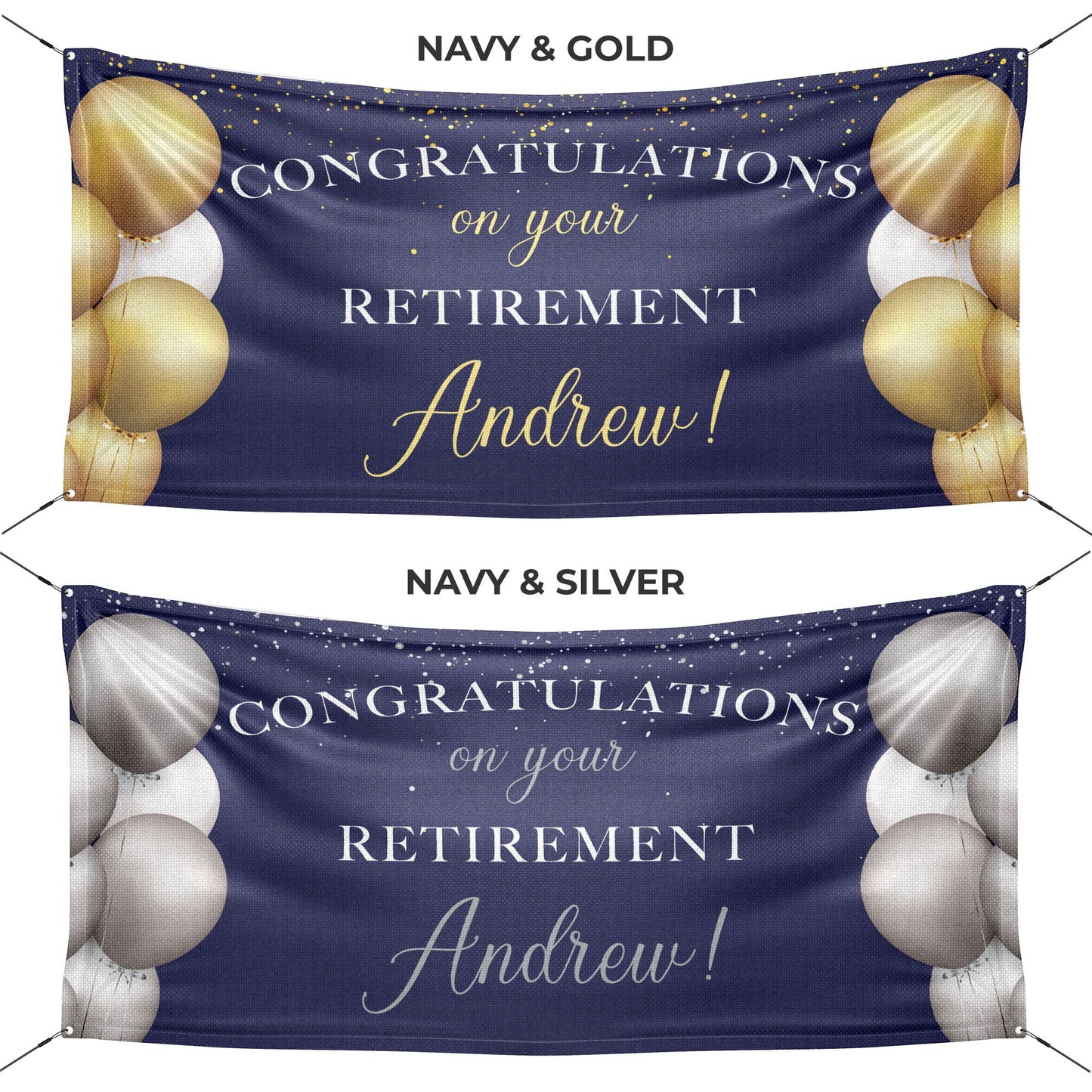 Congrats Retirement Banner